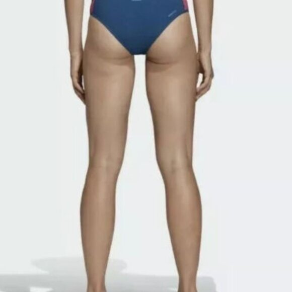 NWT Adidas Hipster Bikini Bottom | Blue & Pink | DQ3192 | Size XL - Picture 7 of 15